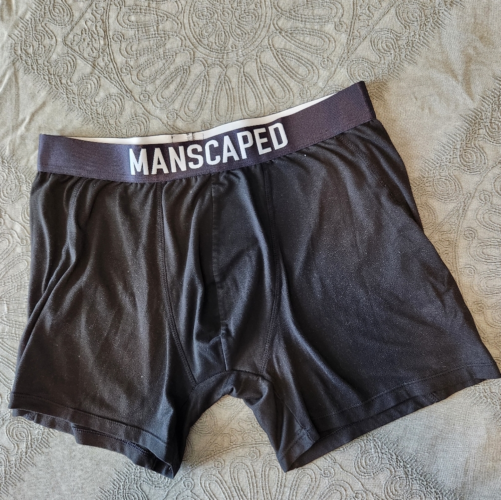 😀  3 For $15 Mens Manscape Boxer Briefs Large